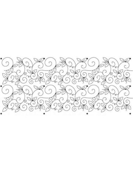 Plantilla de Jardín Caprichoso Hancy Creations 43x28 cm Plantilla de Jardín Caprichoso Hancy Creations 43x28 cm