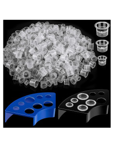 Kit de 500 Capsulas de Tinta para Tatuajes GCTWFYK con Soportes