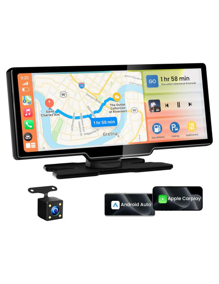 Pantalla 10.26" CarPlay y Android Auto TECXERLLON con Cámara Pantalla 10.26" CarPlay y Android Auto TECXERLLON con Cámara