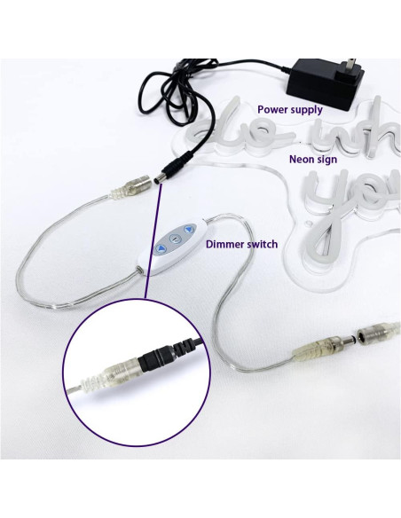 Interruptor Regulador LED 12V DC jXIN con Conector Hembra