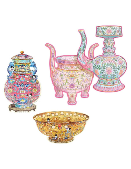 Stickers 3D Coreanos Limvoo SZ4001 para Aliviar Estrés