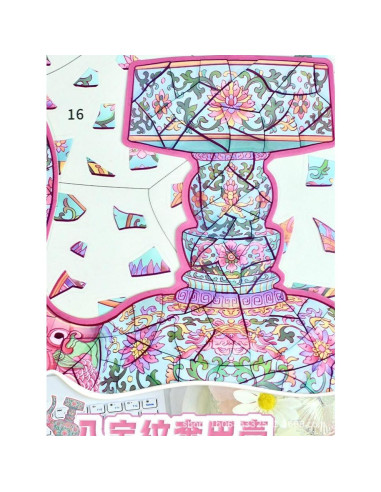 Stickers 3D Coreanos Limvoo SZ4001 para Aliviar Estrés