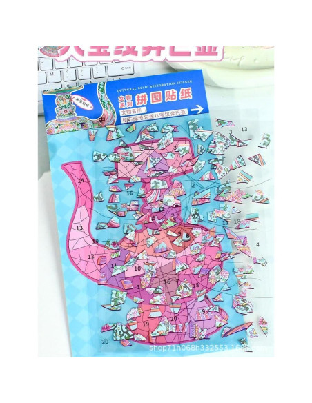 Stickers 3D Coreanos Limvoo SZ4001 para Aliviar Estrés