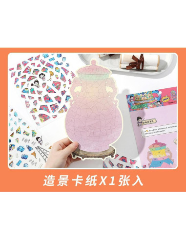 Stickers 3D Coreanos Limvoo SZ4001 para Aliviar Estrés