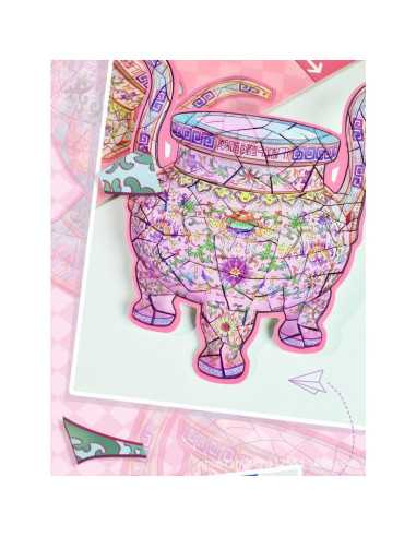 Stickers 3D Coreanos Limvoo SZ4001 para Aliviar Estrés