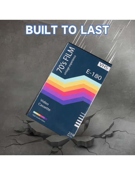 Caja Protectora de Cintas VHS BOATISLE 15 Unidades Negra