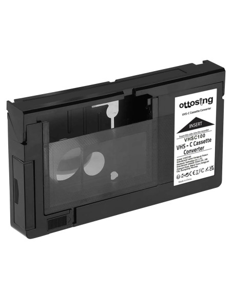 Adaptador SVHS VHSC a VHS Ottosing - Reproducción y Grabación Adaptador SVHS VHSC a VHS Ottosing - Reproducción y Grabación