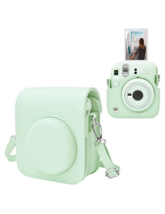 Funda Protectora MUZIRI KINOKOO para Fujifilm Instax Mini 12 Verde