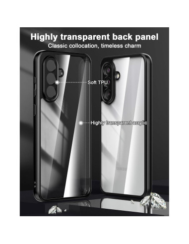 Funda Transparente Foluu para Samsung Galaxy A56 5G 2025