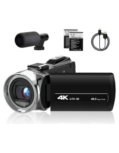 Cámara de Video 4K Lovpo HDV910 48MP 18X Zoom Digital