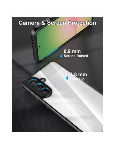 Funda Transparente Foluu para Samsung Galaxy A56 5G 2025