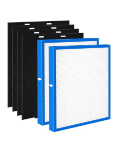 Filtro de Reemplazo HEPA Popurure AF-10FL para Purificador HoMedics