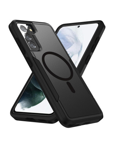 Funda Magnética para Samsung Galaxy S21 Plus Negra - A Prueba de Golpes