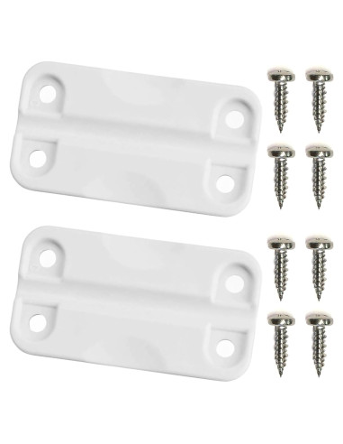 Bisagras de Plástico Igloo 24012 para Neveras, Blanco, Estándar