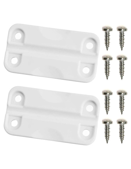 Bisagras de Plástico Igloo 24012 para Neveras, Blanco, Estándar