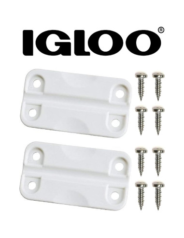 Bisagras de Plástico Igloo 24012 para Neveras, Blanco, Estándar