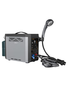 Ducha de Camping Portátil WINTEMP 6000W con Calentador a Propano