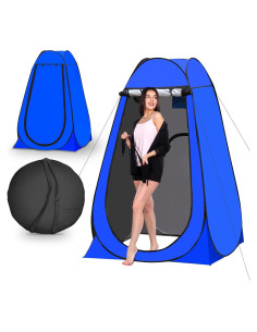 Tienda de Privacidad Plegable OFCASA Azul 1 Persona Impermeable