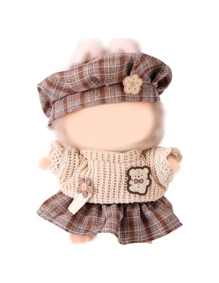 Conjunto de Ropa para Muñecas de Peluche Lyreh - 3 Piezas