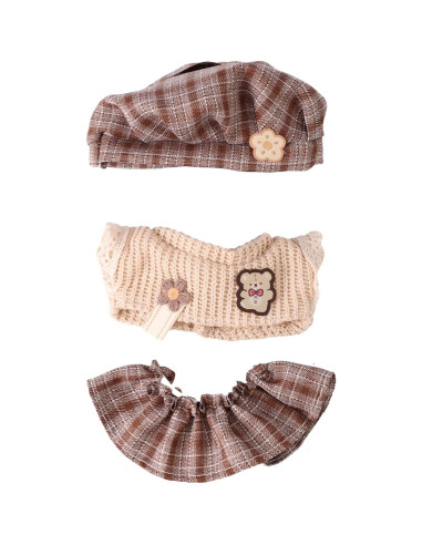 Conjunto de Ropa para Muñecas de Peluche Lyreh - 3 Piezas