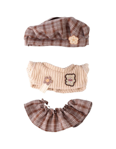 Conjunto de Ropa para Muñecas de Peluche Lyreh - 3 Piezas