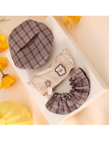 Conjunto de Ropa para Muñecas de Peluche Lyreh - 3 Piezas