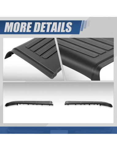 Pasos Laterales Parachoques Trasero Auto Dynasty para Toyota Tundra 2000-2006