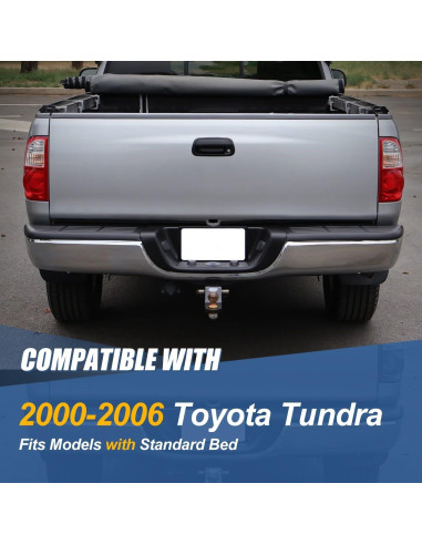 Pasos Laterales Parachoques Trasero Auto Dynasty para Toyota Tundra 2000-2006