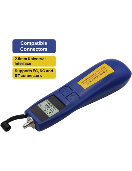 Medidor de Potencia Óptica TL Tool 70~+10 dBm 6 Longitudes de Onda