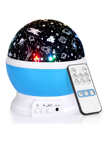 Proyector de Luz Nocturna para Bebés SUNNEST con Control Remoto