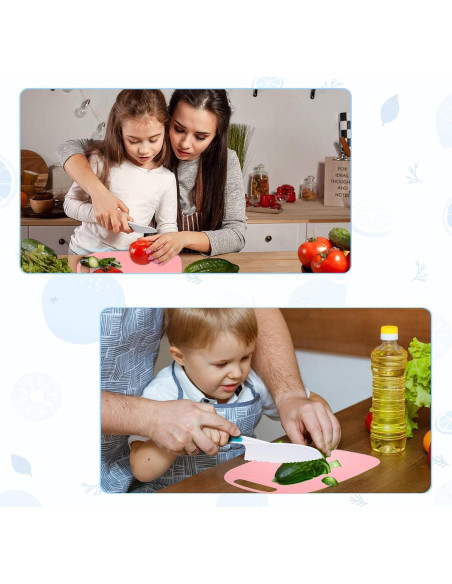 Set de Cuchillos de Cocina Montessori para Niños FIRITHYC Set de Cuchillos de Cocina Montessori para Niños FIRITHYC
