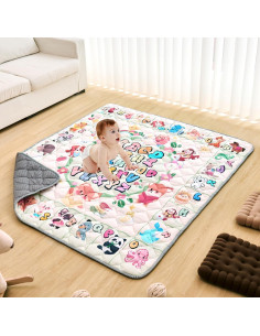 Alfombra de Juego para Bebés VEVOR 1.5x1.8m Antideslizante 2