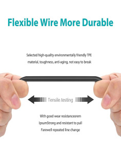 Cable de Carga USB Dysead para Auriculares Inalámbricos 2