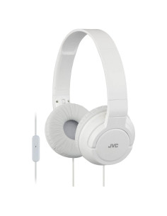 Auriculares Diadema JVC HASR185W Plegables con Micrófono Blanco