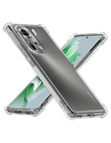 Funda TPU Transparente USTIYA para OPPO Reno 11 5G Grado Militar