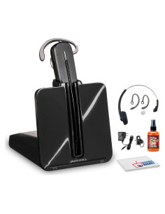 Auricular Inalámbrico DECT Poly Plantronics CS540 - Un Solo Oído - Convertible - Micrófono con Cancelación de Ruido