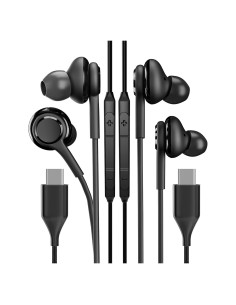 Auriculares USB C WASRUYI con micrófono y cancelación de ruido