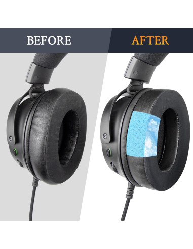 Almohadillas de Reemplazo SOULWIT para Razer Kraken V3/V4