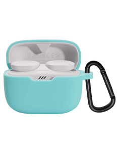 Funda de Silicona Verde Menta para Auriculares JBL Tune 230NC TWS