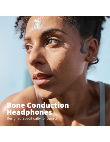 Auriculares Inalámbricos Bluetooth 5.4 GEUYNAY S18 Conducción Ósea IPX6