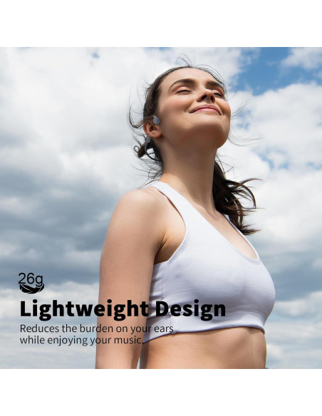 Auriculares Inalámbricos Bluetooth 5.4 GEUYNAY S18 Conducción Ósea IPX6