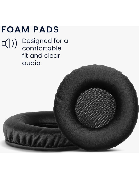 Almohadillas de Reemplazo kwmobile para Auriculares Pioneer DJ HDJ-CUE1