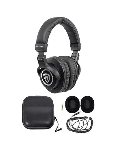 Paquete Completo Rockville: Mezclador 5 Canales, 2 Micrófonos, Auriculares y Soportes