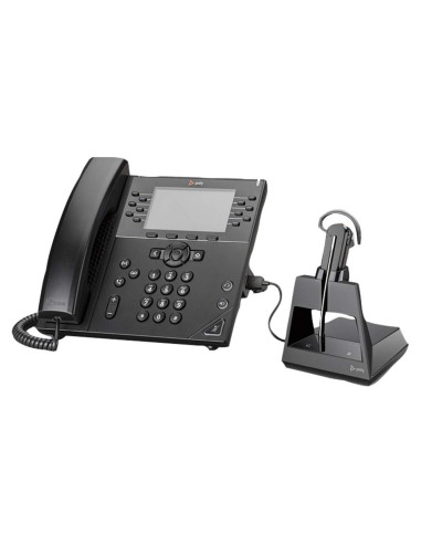Auricular Bluetooth Plantronics Voyager 4245 - Convertible, 3 Estilos, Conexión PC/Móvil
