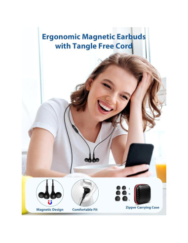 Auriculares USB C TOPAUX con micrófono y cambio de voz