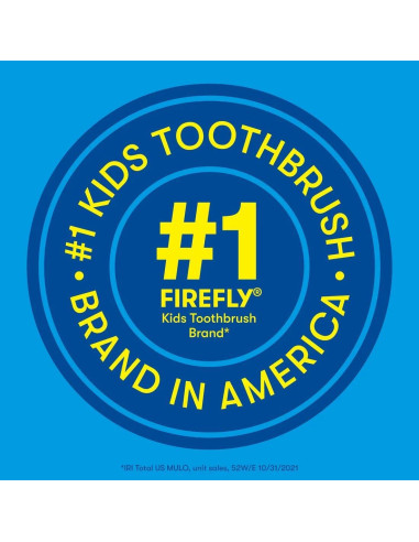 Cepillo de dientes eléctrico Firefly Baby Shark, cerdas suaves