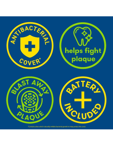 Cepillo de dientes eléctrico Firefly Baby Shark, cerdas suaves