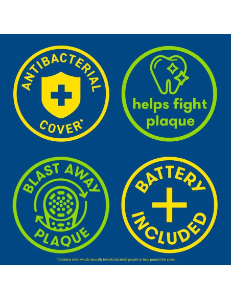 Cepillo de dientes eléctrico Firefly Baby Shark, cerdas suaves