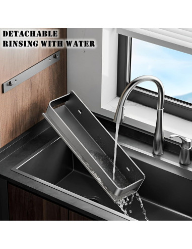 Estante Flotante de Acero Inoxidable YUSHIYAN 30x10 cm Resistente