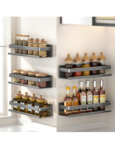 Estante Flotante de Acero Inoxidable YUSHIYAN 30x10 cm Resistente